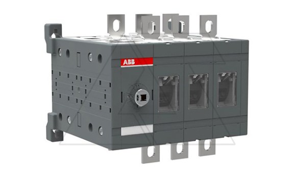 Выкл. нагрузки реверсивный OT250E03C, 250A 3P схема I-0-II видимый разрыв без рукоятки фото