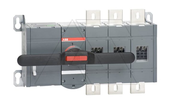 Выкл. нагрузки OTM1250E3M230C, 1250A 3P моторный привод 230VAC видимый разрыв с рукояткой на аппарат OTV1000EMK фото