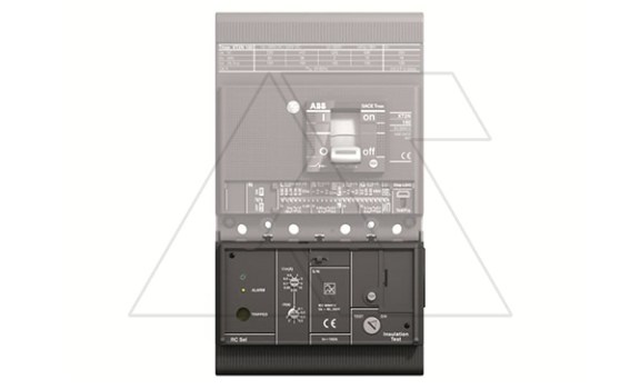 Блок УЗО RC Sel для XT4, стац. исп. 4P тип A 0.03-0.05-0.1-0.3-0.5-1-3-5-10A селективный монтаж снизу ABB даташит схема