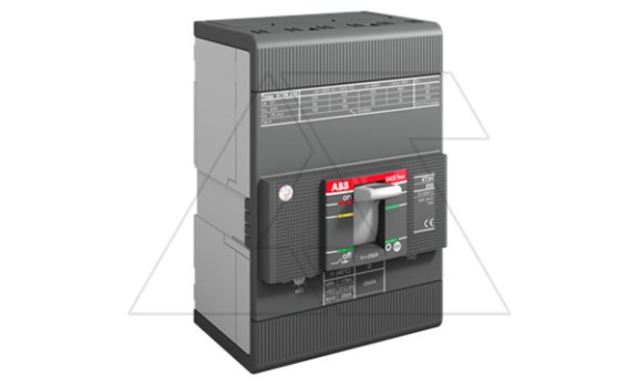Авт. выключатель Tmax XT3N 250/250 TMD, 250A 3P 36kA It=0.7…1In Ie=10In ABB даташит схема