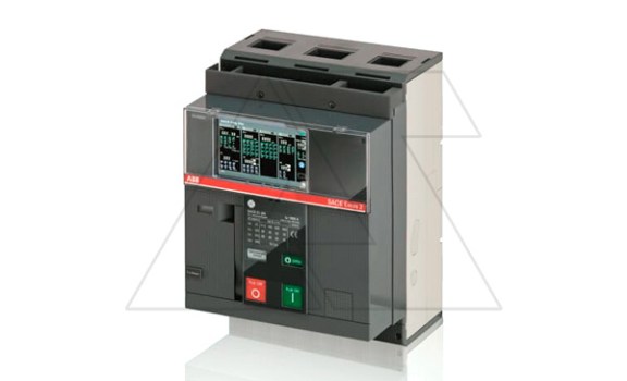 Авт. выключатель E1.2C 1600 Ekip Dip LSI, 1600A 3P 50kA It=0.4…1In Ie=1.5...15In стационарный переднее F-подключение селективный фото