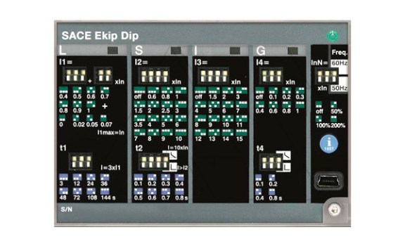 Расцепитель защит электронный Ekip Dip LSI для E1.2...E6.2, It=0.4…1In Ie=1.5...15In селективный фото
