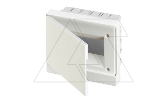 Щиток встраив. ABB Basic E BEF401208, 8M, белая дверь, 63A, IP40, 230x180x102mm, 2хPEN-шина фото