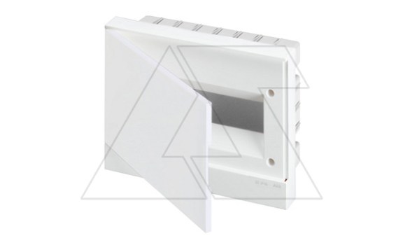 Щиток встраив. ABB Basic E BEF401212, 12M, белая дверь, 63A, IP40, 300x220x102mm, 2хPEN-шина фото