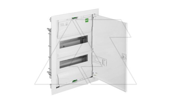 Щит встраив. MSF 2x12M (24M), N/PE 2x(1x25+17x10mm2), мет. дверь, белый RAL9016, 478x358x94mm, IP30 Elektro-Plast даташит схема