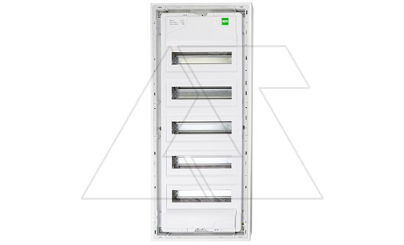 Щит настенный MSF 5x12M (60M), N/PE 2x(2x25+20x16mm2+19x10mm2), мет. дверь, белый RAL9016, 853x358x100mm, IP30 Elektro-Plast даташит схема