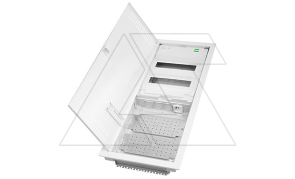 Щит встраив. MSF TWIN RP комбинированный, 2*12M+2xМП перф., N/PE-шинки, 1xSCHUKO, мет. дверь, белый RAL9016, 853x358x94mm, IP30 Elektro-Plast даташит схема