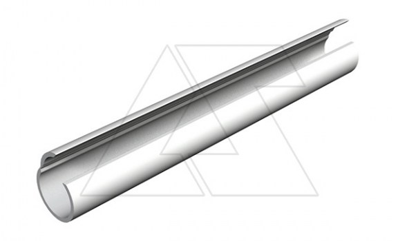 Труба 2953 М32 LGR Quick-Pipe разъемная, IP44, наружн. Ø32,0мм, внутр. Ø28,6мм, L=2000мм, серый, ПВХ фото