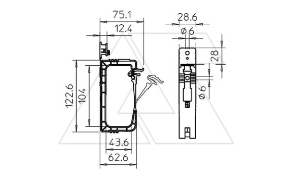 Крепление 2031 40 Grip 40 групповое, захват, до 40 кабелей NYM 3х1,5мм², серый полипропилен OBO-Bettermann даташит схема