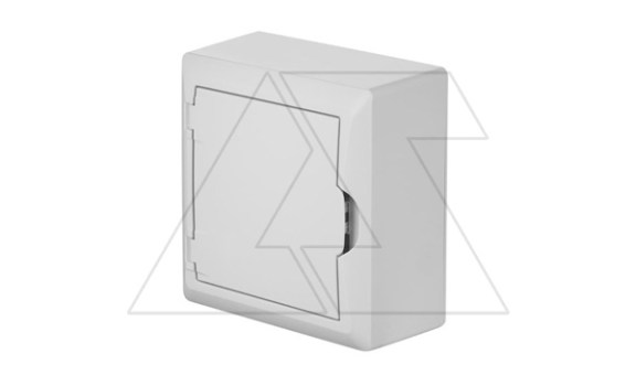 Щит навесной ECO BOX 1x6M, N/PE 2x 2x16+3x10mm2, белая пласт. дверь, белый RAL9003, 198x192x96mm, IP40 фото
