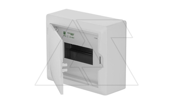 Щит навесной ECO BOX 1x8M, N/PE 2x 2x16+5x10mm2, белая пласт. дверь, белый RAL9003, 198x228x96mm, IP40 Elektro-Plast даташит схема