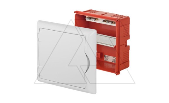 Щит встраив. ECO BOX 1x6M, N/PE 2x 2x16+3x10mm2, белая пласт. дверь, белый RAL9003, 240x270x106mm, IP40 Elektro-Plast даташит схема