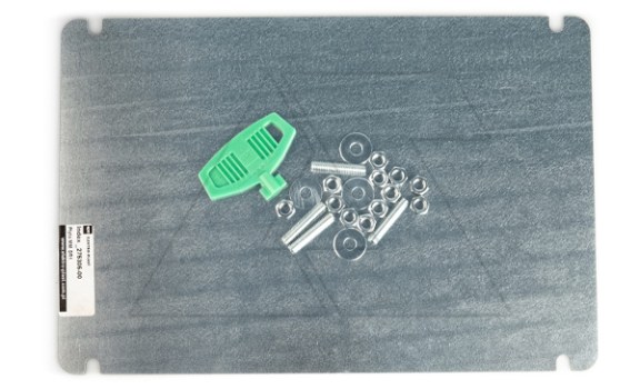 Щит пластиковый SR2, 252x352x162mm, с мет. монтажной платой 197x297x130mm, RAL7035, IK08, IP65 Elektro-Plast даташит схема