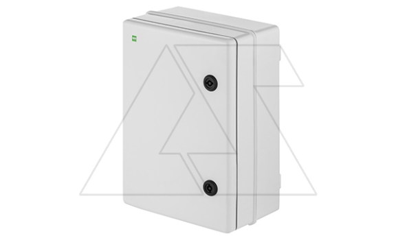 Щит пластиковый SR2, 252x352x162mm, с мет. монтажной платой 197x297x130mm, RAL7035, IK08, IP65 фото