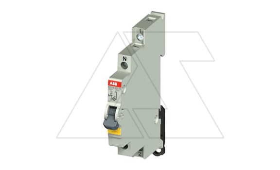 Переключатель E211X-16-10, 1NO, 16A(250VAC), тип 1-0, желтый LED, 0,5M фото