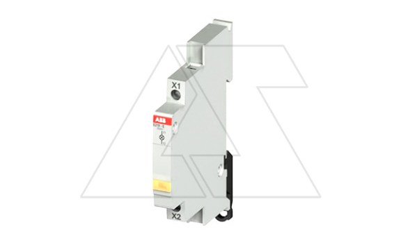 Индикатор E219-E, 115_250VAC, 1 желтый LED, 0,5M фото