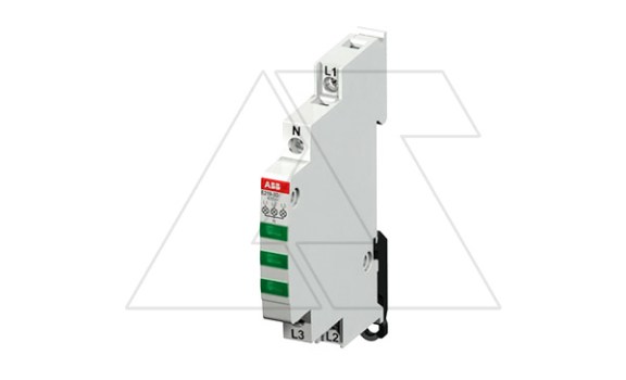 Индикатор E219-3D, 115_250VAC, 3 зеленых LED, 0,5M фото