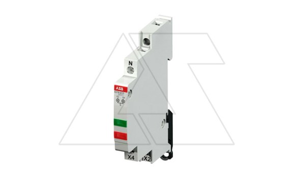 Индикатор E219-2CD, 115_250VAC, 1 зеленый + 1 красный LED, 0,5M фото