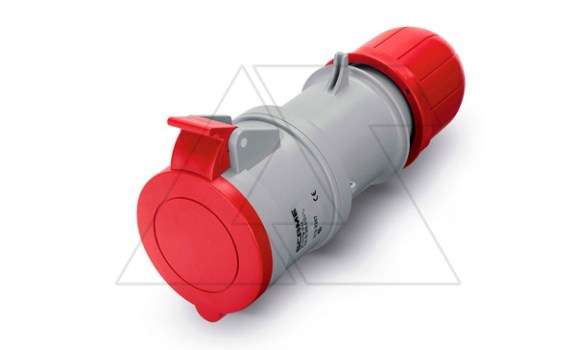 Разъем пром. силовой CEE кабельный, гнездо, 32A, 3P+N+E 6h, 346_415VAC 50/60Hz, IP44/IP54, серия OPTIMA фото