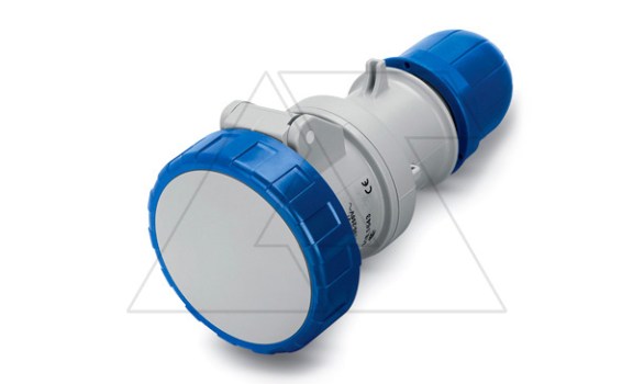 Разъем пром. силовой CEE кабельный, гнездо, 16A, 2P+E 6h, 200_250VAC 50/60Hz, IP66/IP67/IP69, серия OPTIMA фото