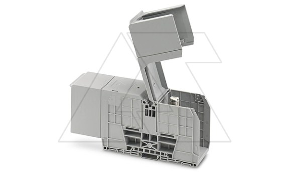 Клемма болтовая RBO 16-HC /54,8mm, 2 присоед., M16, 300mm2, 520A, 1000V, с защитными крышками, серая фото