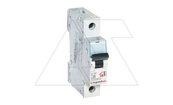 Авт. выключатель Legrand TX3, 1P, 32A, хар-ка B, 6kA, 1M фото