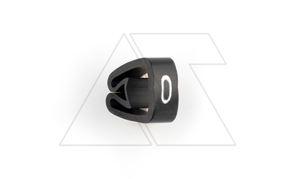 Маркер кольцевой RMS-02 59640-0, D кабеля 2,5-5mm, 1,5-4mm2, символ 