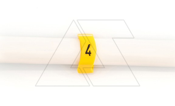 Маркер кольцевой RMS-02 59644-4, D кабеля 2,5-5mm, 1,5-4mm2, символ 