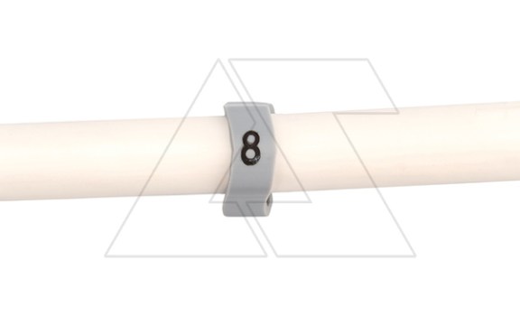 Маркер кольцевой RMS-03 59748-8, D кабеля 4-10mm, 4-16mm2, символ 