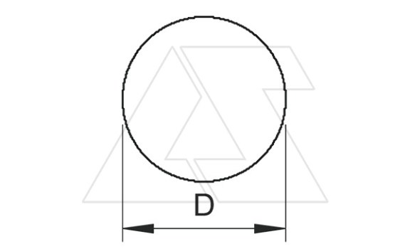 Проводник RD 10-FT круглого сечения, Ø10мм, (бухта 80м/50кг), гор. оцинк. OBO-Bettermann даташит схема