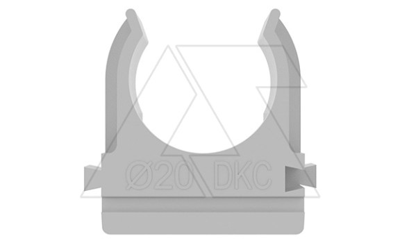 Держатель с защелкой, д.20мм DKC даташит схема