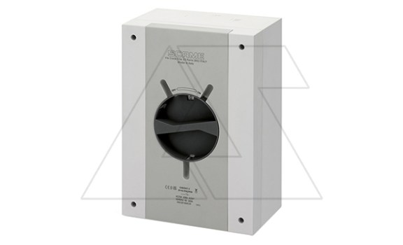 Выключатель нагрузки, 3P, 160A (160A AC23A 415V), 690VAC, габ. Y5, черная блок. рукоятка, в пластм. корпусе IP55, ISOLATORS фото