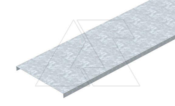 Крышка DRLU 300 FS кабельного лотка, без фиксаторов, 300х3000мм (ШхД), конв. оцинк. фото