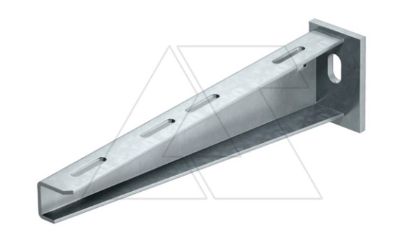 Кронштейн AW 30 51 FT настенный/опорный, L=510мм, гор. оцинк. фото