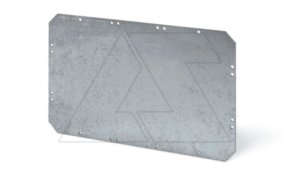 Плата монтажная 358x252mm для коробок SCABOX 380x300mm, с комплектом винтов фото