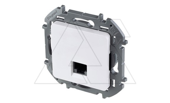 Inspiria - Розетка 1хRJ-45 UTP CAT6 (белый) Legrand даташит схема