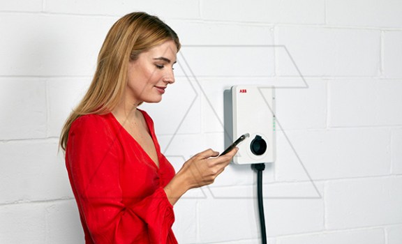 Зарядное устройство Terra AC W7-G5-R-0, вход 100..240VAC, с кабелем Тип2, 7.4kW, RFID, 1xEthernet, IP54 ABB даташит схема