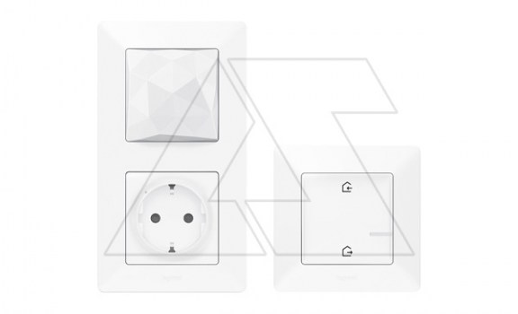 Netatmo-Valena Life-Стартовый пакет. Шлюз WiFi + умная розетка 2P+E 16A 230V + главный беспр. выключатель Я дома/Я вне дома, белый фото