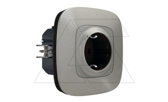 Netatmo-Valena Allure-Умная розетка 2P+E 16A 230V, алюминий Legrand даташит схема