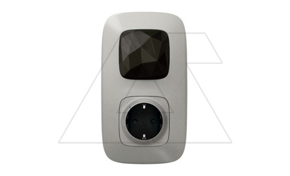 Netatmo-Valena Allure-Стартовый пакет. Шлюз WiFi + умная розетка 2P+E 16A 230V + главный беспр. выключатель Я дома/Я вне дома, алюминий Legrand даташит схема