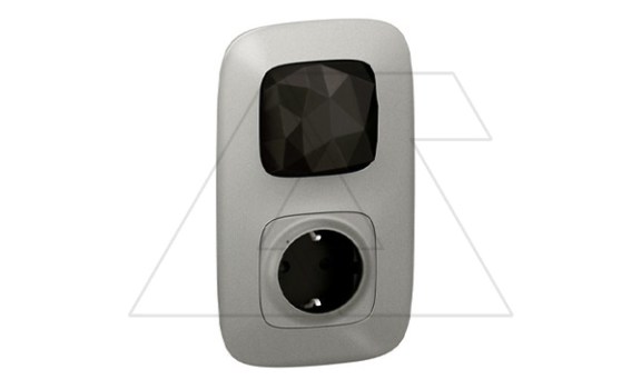 Netatmo-Valena Allure-Стартовый пакет. Шлюз WiFi + умная розетка 2P+E 16A 230V + главный беспр. выключатель Я дома/Я вне дома, алюминий Legrand даташит схема