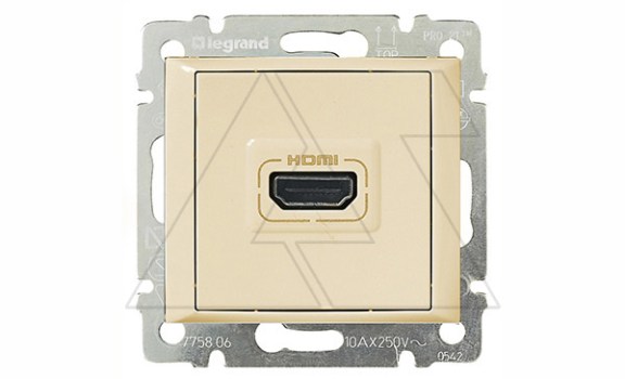 Valena - Розетка HDMI для аудио/видеоустройств, сл.кость фото
