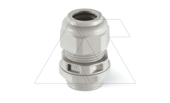 Ввод кабельный M25x1.5 с гайкой без мембраны, диаметр кабеля 13_18mm, GW 750°C, UV-resistant, IP66, серый RAL7035 фото