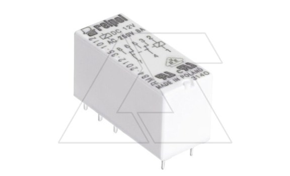 Реле RM84-2012-35-5012, 2CO, 8A(250VAC/24VDC), 12VAC, IP67 фото