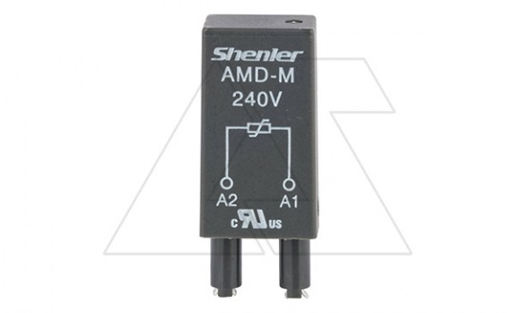 Модуль AMD-M/240V, варистор, 240VAC/DC, черный, для SRU, SKF14, SKC, SKB, STB, SRC*-E, SRB, GZT, GZM, GZS, GZMB, ES32 фото