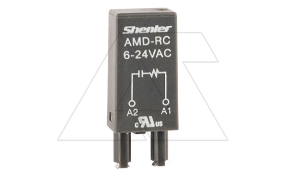 Модуль AMD-RC, резистор+конденсатор, 6_24VAC, черный, для SRU, SKF14, SKC, SKB, STB, SRC*-E, SRB, GZT, GZM, GZS, GZMB, ES32 фото