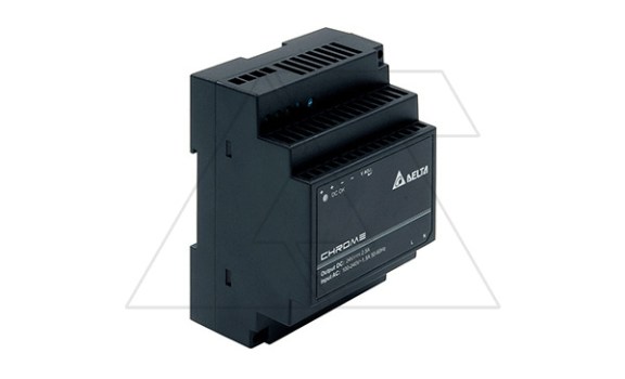 Блок питания импульсный Chrome, 60W, 2.5А, 90_264VAC (120_375VDC) / 24VDC, DIN35, винт.клеммы, пл.корпус фото