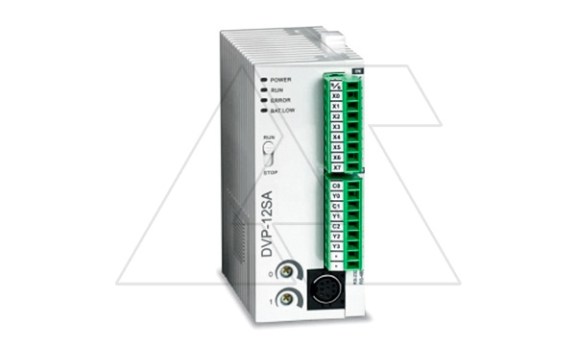 Программируемый логический контроллер DVP12SA211R, 8DI, 4RO, 24VDC, 16K шагов, RS232, RS485 фото