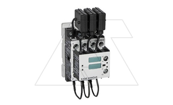 Контактор CNNK 12 11N 230V 50/60Hz, 3P, 18A, 12.5kVAr(400VAC по AC6-b), 230V50/60Hz, 1NO+1NC фото
