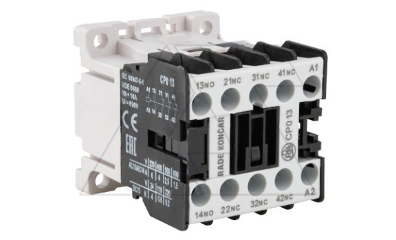 Контактор CP0 13 220/230 V 50Hz, 1NO+3NC, 6A(230VAC)/4A(400VAC) по АС-15, 220/230VAC фото